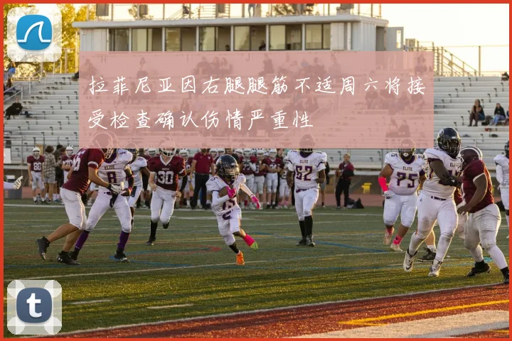 拉菲尼亚因右腿腿筋不适周六将接受检查确认伤情严重性